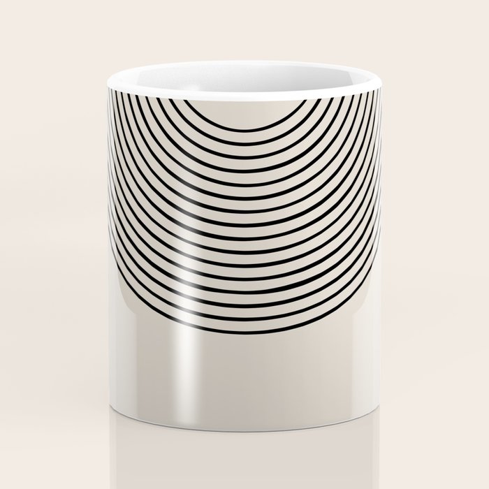 Lia - Mid Century Modern Abstract Art Coffee Mug Gallery Image 4