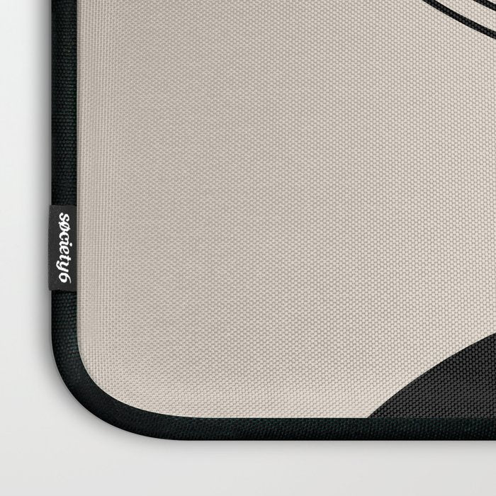 Lia - Mid Century Modern Abstract Art Laptop Sleeve Gallery Image 3