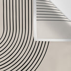 Lia - Mid Century Modern Abstract Art Wall Tapestry Gallery Image 3