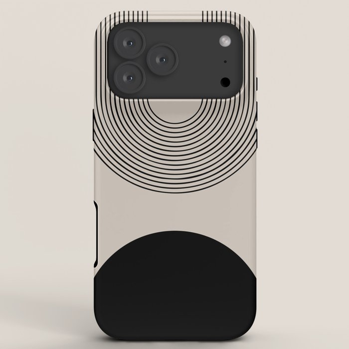 Lia - Mid Century Modern Abstract Art iPhone Case Gallery Image 8