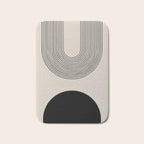 Lia - Mid Century Modern Abstract Art Bath Mat Gallery Image 1