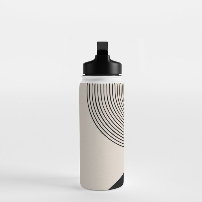 Lia - Mid Century Modern Abstract Art Water Bottle Gallery Image 3