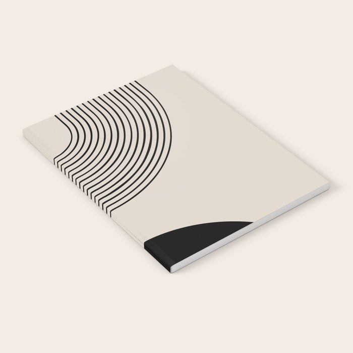 Lia - Mid Century Modern Abstract Art Notebook Gallery Image 1