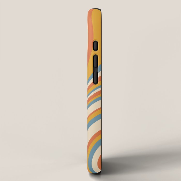 Wavy Stripes XX - Retro Summer iPhone Case Gallery Image 2
