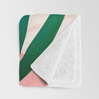 Pink Desert Abstract Landscape Throw Blanket Gallery Image 3