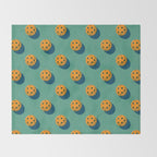 BALLS Pickleball - pattern Throw Blanket Gallery Image 2