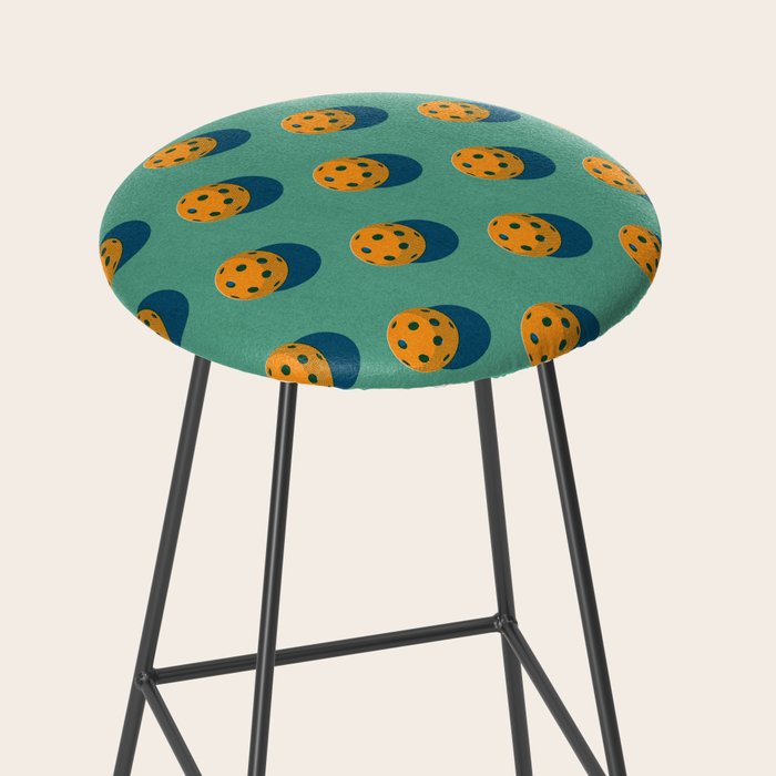 BALLS Pickleball - pattern Stool Gallery Image 2