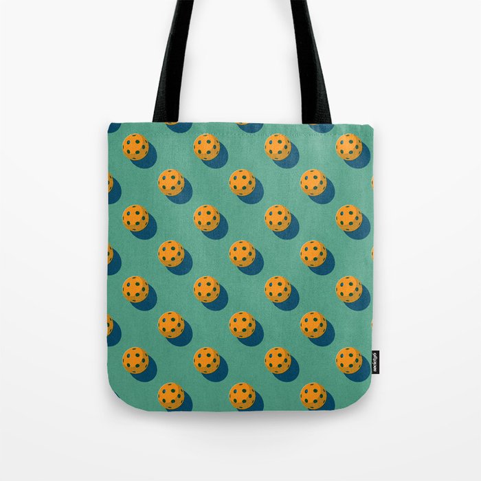 BALLS Pickleball - pattern Tote Bag Gallery Image 1