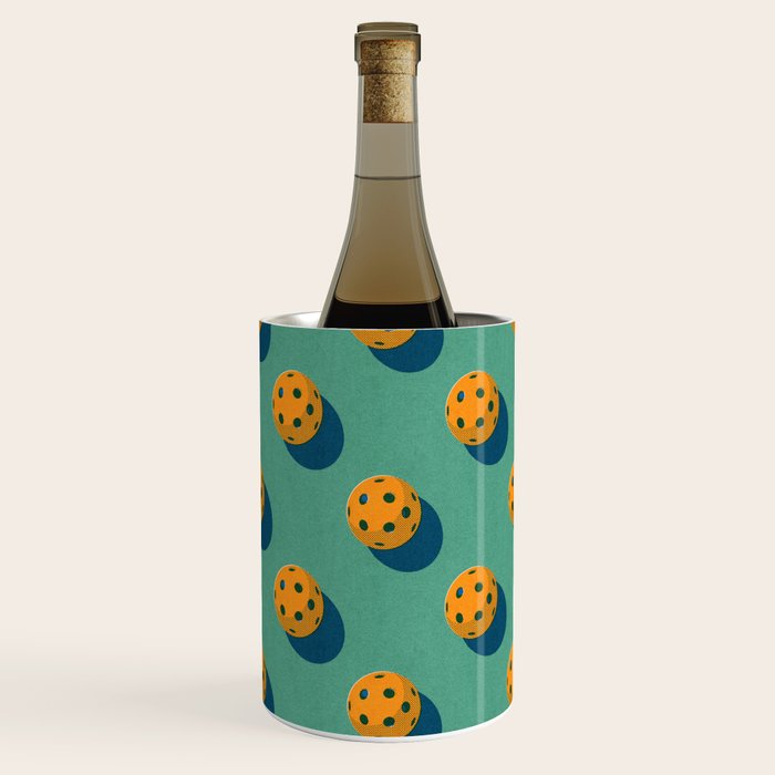 BALLS Pickleball - pattern Wine Chiller Gallery Image 3