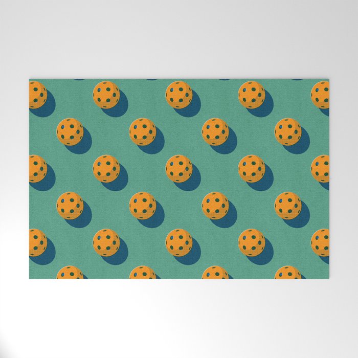 BALLS Pickleball - pattern Welcome Mat Gallery Image 1