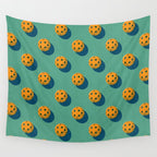 BALLS Pickleball - pattern Wall Tapestry Gallery Image 4