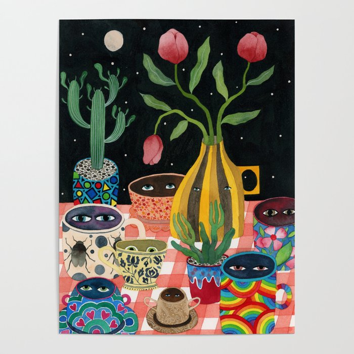 Suspicious mugs 2 Poster Gallery Image 1