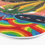 Suspicious mugs 2 Bath Mat Gallery Image 3