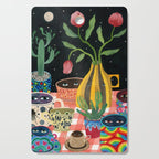 Suspicious mugs 2 Cutting Board Gallery Image 1