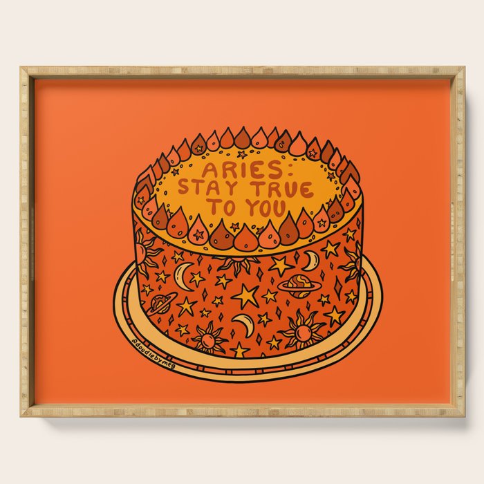 Aries Cake Serving Tray Gallery Image 1