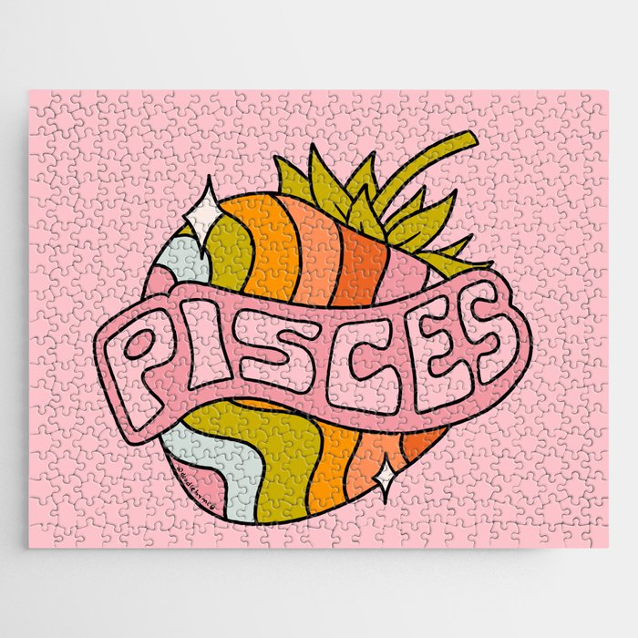 Pisces Strawberry Jigsaw Puzzle Gallery Image 1