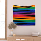 Spectrum Game Board Wall Tapestry Gallery Image 2