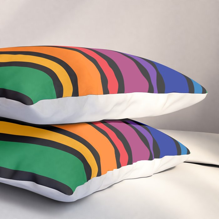 Spectrum Game Board Pillow Sham Gallery Image 3