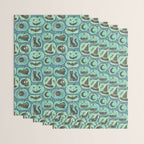 Halloween Pumpkins - ghoulish green  Wrapping Paper Gallery Image 3