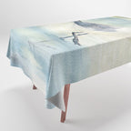 Seagull on the beach Tablecloth Gallery Image 1