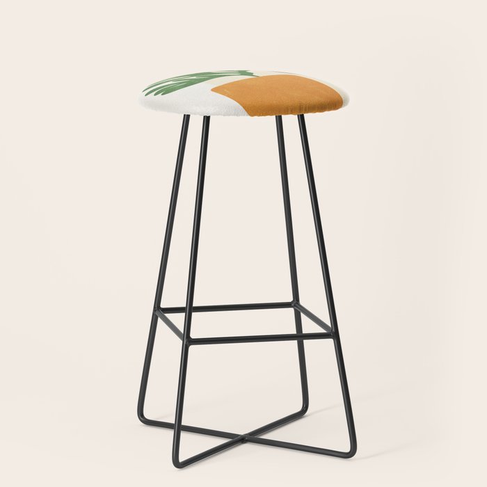 Bronze Vase & Leaves: Matisse Edition | Mid Century Series Stool Gallery Image 1