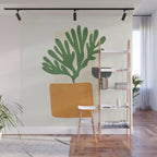 Bronze Vase & Leaves: Matisse Edition | Mid Century Series Wall Mural Gallery Image 1