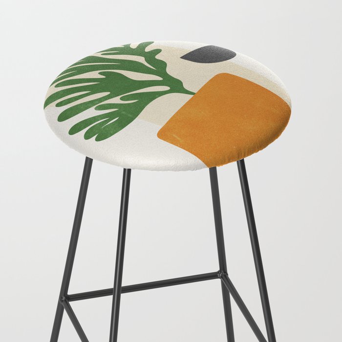 Bronze Vase & Leaves: Matisse Edition | Mid Century Series Stool Gallery Image 2