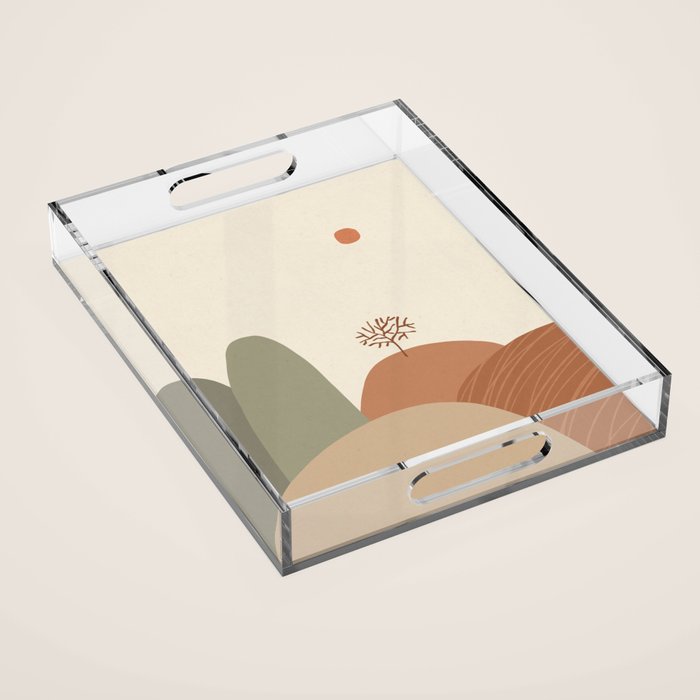 Mountains #2 Acrylic Tray Gallery Image 1