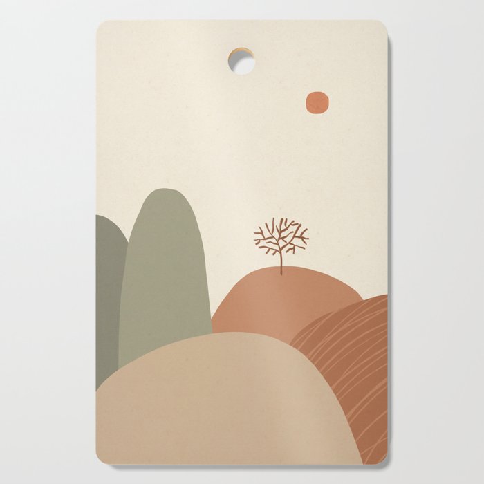 Mountains #2 Cutting Board Gallery Image 1