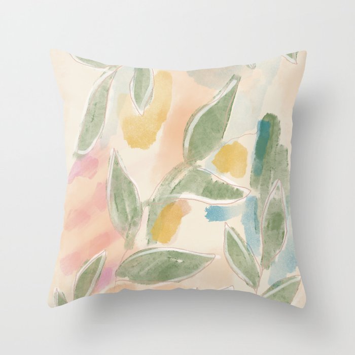 Lemon Drops Throw Pillow Gallery Image 1