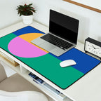 Color Block Abstract III Desk Mat Gallery Image 2