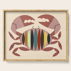 Color Crab Serving Tray Gallery Image 1