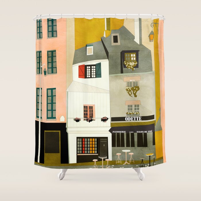 Paris Shower Curtain Gallery Image 1