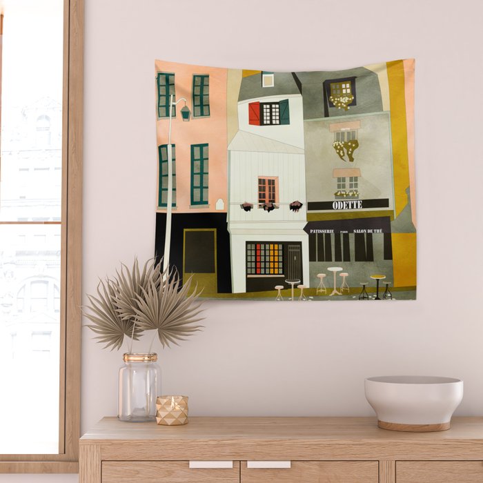 Paris Wall Tapestry Gallery Image 2