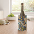 Retro Roller Skates - Teal & Yellow Palette Wine Chiller Gallery Image 4