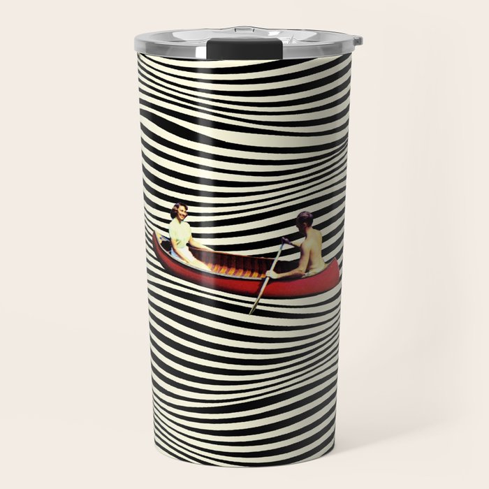 Illusionary Boat Ride Travel Mug Gallery Image 1