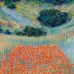 Poppy Field in a Hollow near Giverny Claude Monet Coffee Mug Gallery Image 2