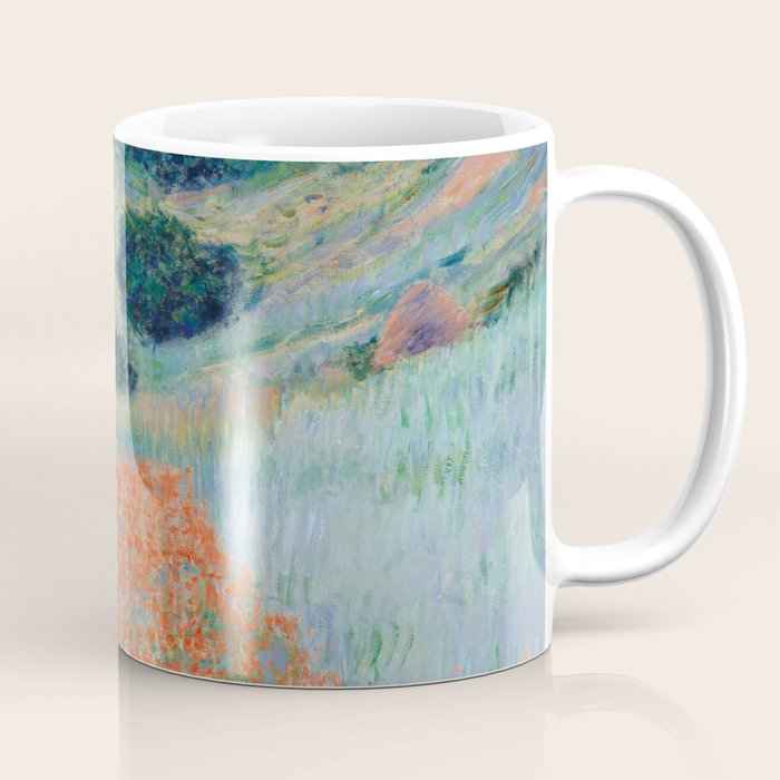 Poppy Field in a Hollow near Giverny Claude Monet Coffee Mug Gallery Image 1