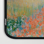 Poppy Field in a Hollow near Giverny Claude Monet Laptop Sleeve Gallery Image 3