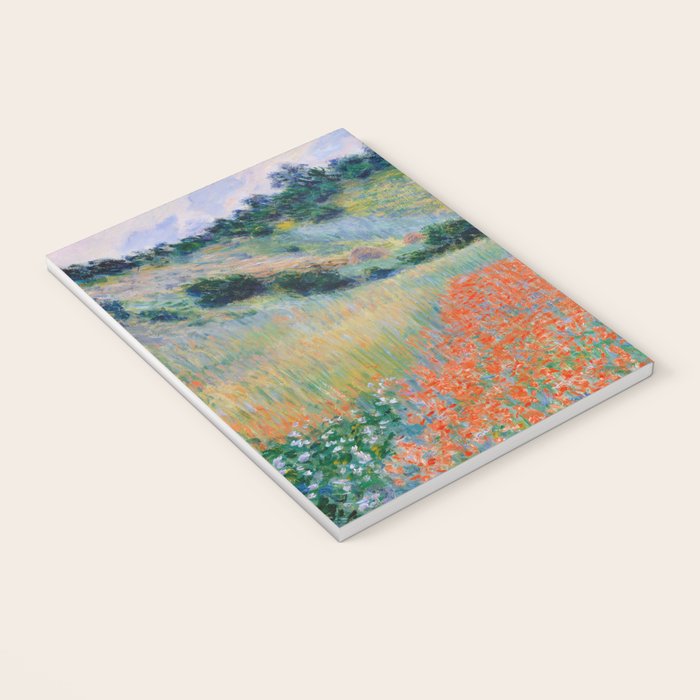 Poppy Field in a Hollow near Giverny Claude Monet Notebook Gallery Image 3