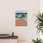 Poppy Field in a Hollow near Giverny Claude Monet Poster Gallery Image 2