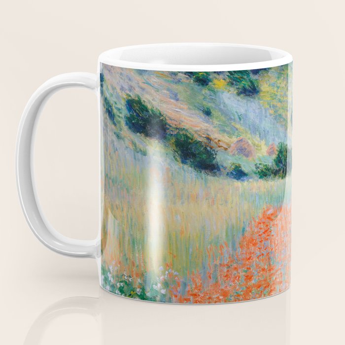 Poppy Field in a Hollow near Giverny Claude Monet Coffee Mug Gallery Image 3