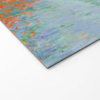 Poppy Field in a Hollow near Giverny Claude Monet Welcome Mat Gallery Image 2