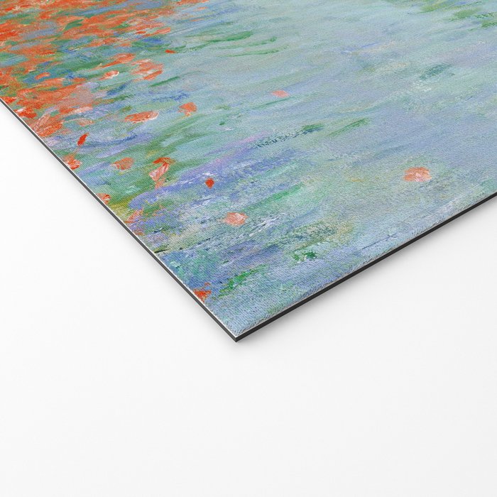 Poppy Field in a Hollow near Giverny Claude Monet Welcome Mat Gallery Image 2