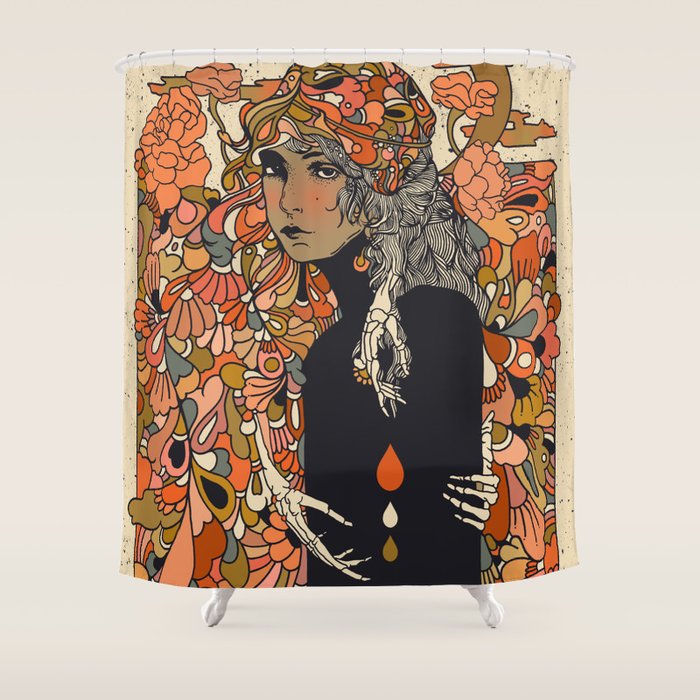 RUBY Shower Curtain Gallery Image 1