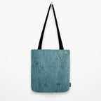 Cactus Scene in Blue Tote Bag Gallery Image 2