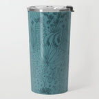 Cactus Scene in Blue Travel Mug Gallery Image 2