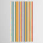 Classic Stripes VI - Vintage Pastel Tablecloth Gallery Image 2