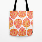 Elephant Ear Alocasia - Peach Palette Tote Bag Gallery Image 1