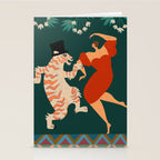 A Date With The Wild Cat  Stationery Card Gallery Image 2